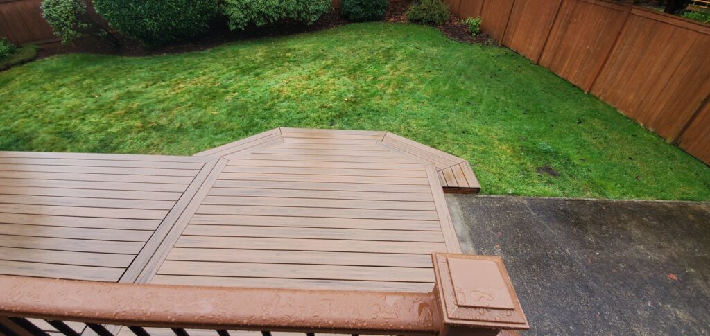 MCSquared Roofing real deck construction project photo in North Carolina