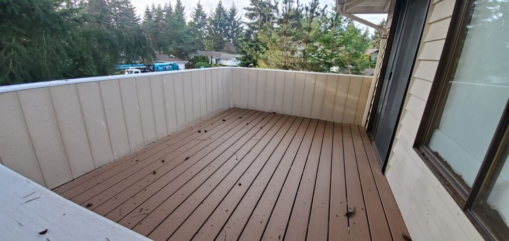 MCSquared Roofing real deck construction project photo